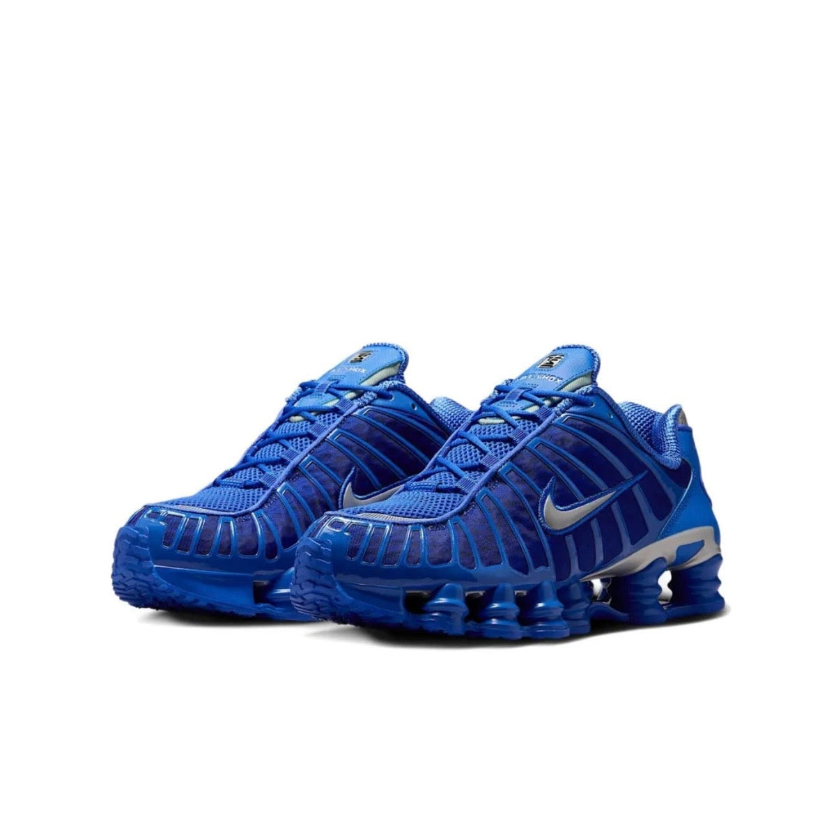 Nike Shox Blue - high-performance athletic footwear in Blue with advanced cushioning