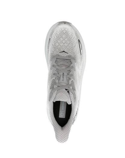 Hoka Clifton 9 ribbed sneakers - high-performance athletic footwear with advanced cushioning