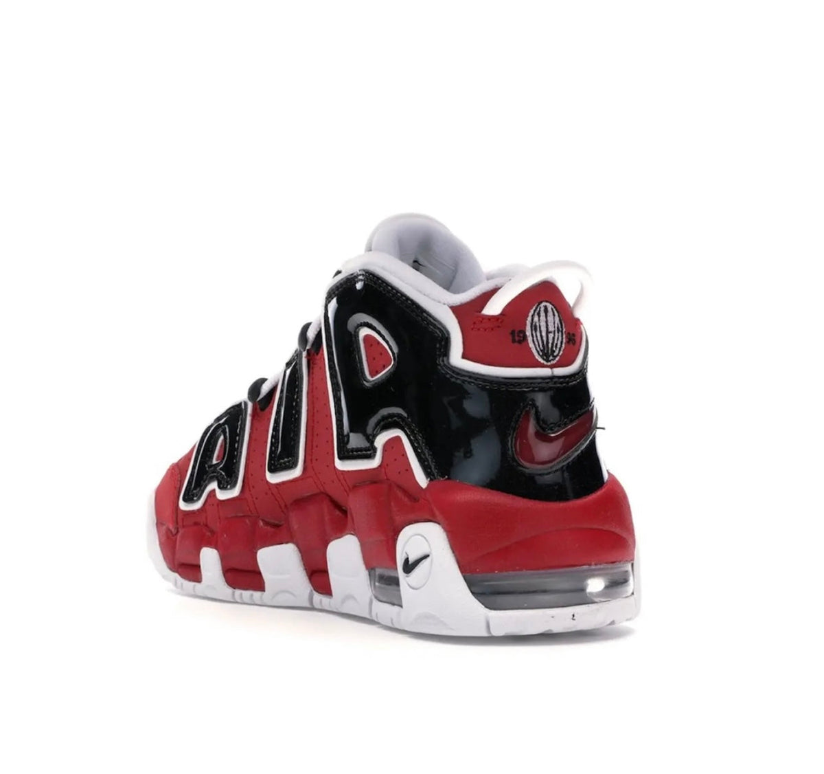 Nike Uptempo Red Black 1.0 high-performance athletic footwear Black