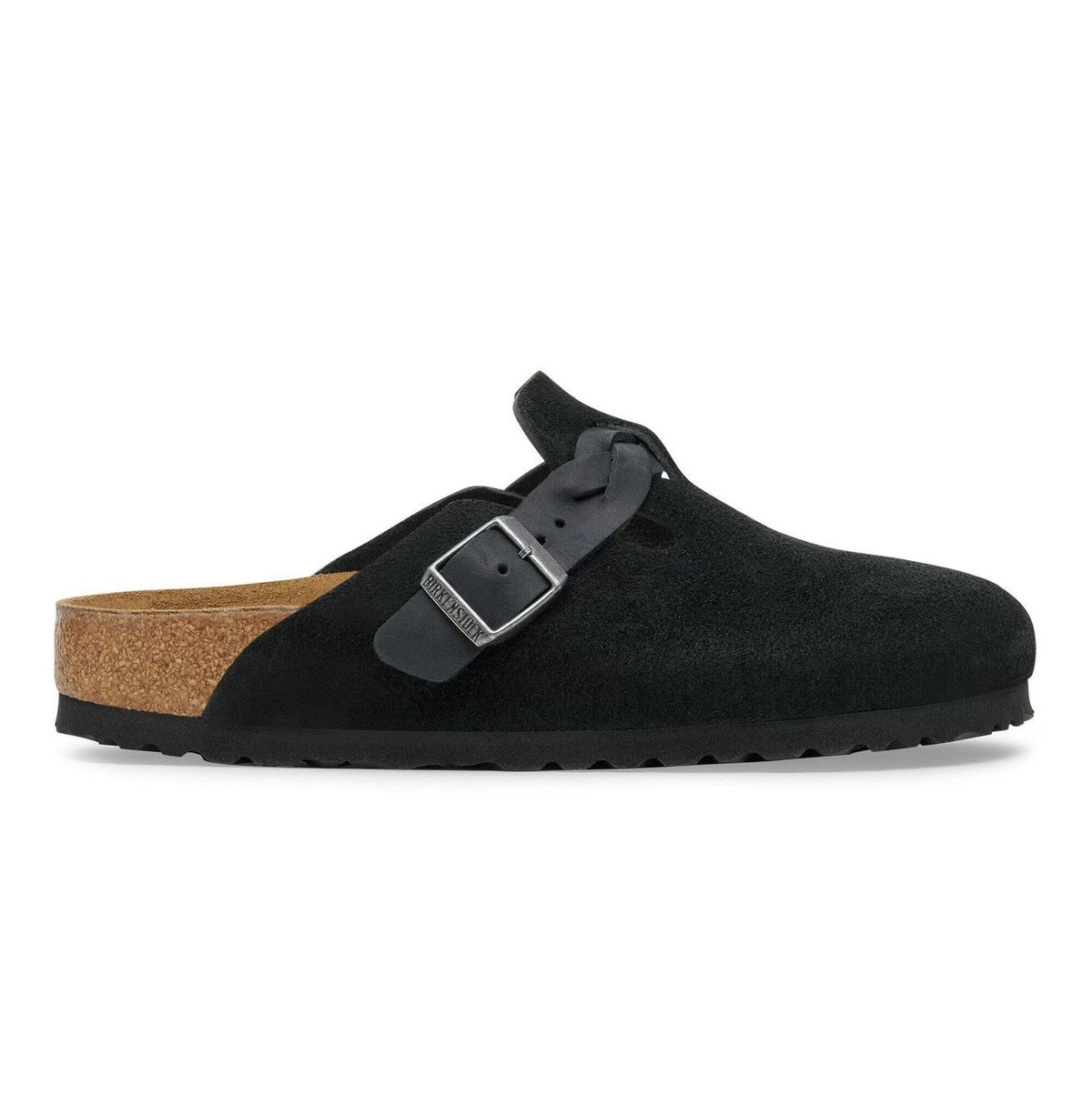 Birkenstock Boston braided black - high-performance athletic footwear in Black with advanced cushioning