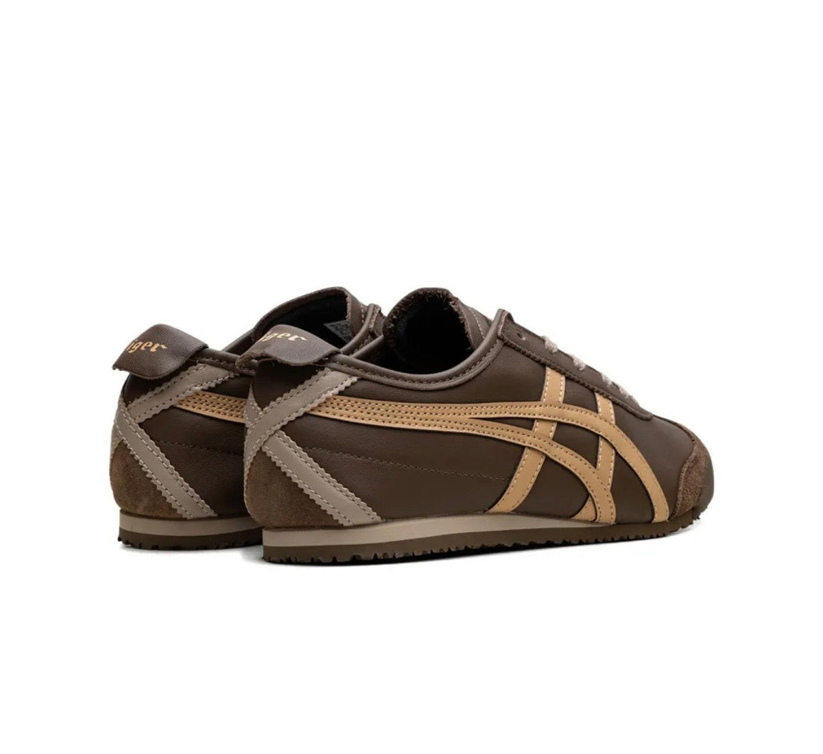 Onitsuka Tiger Mexico brown cream - high-performance athletic footwear in Brown with advanced cushioning