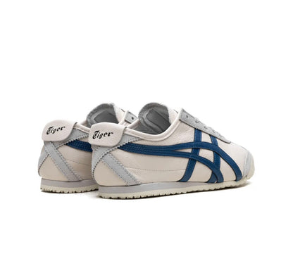 Onitsuka Tiger Mexico white navy high-performance athletic footwear Navy