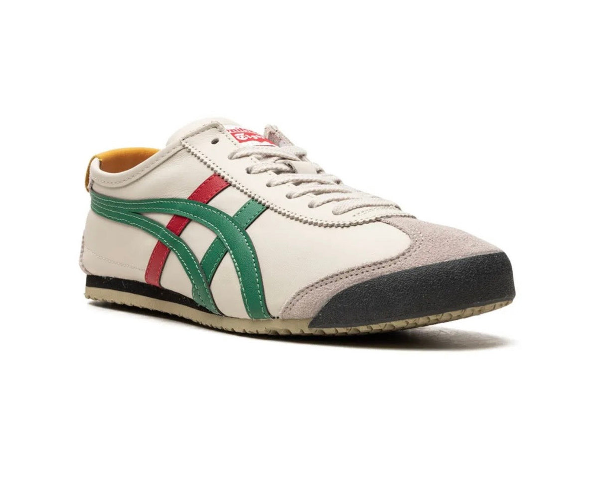 Onitsuka Tiger Mexico green red high-performance athletic footwear Green