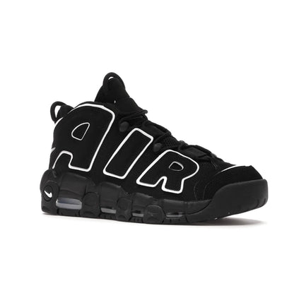Nike Uptempo Black White high-performance athletic footwear Black
