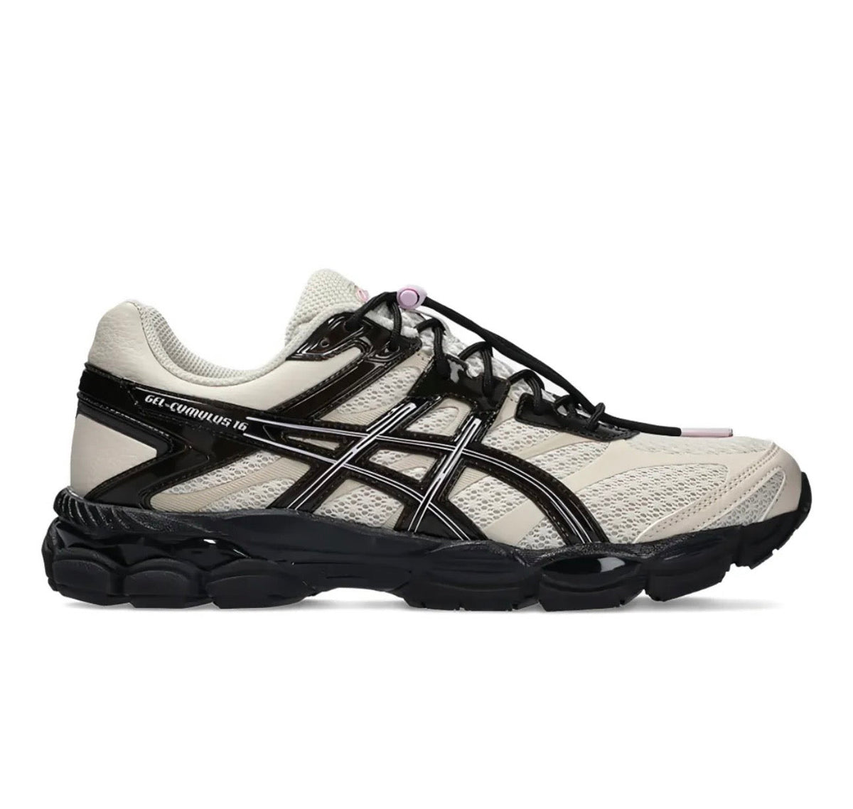 ASICS Gel cumulus cream black - high-performance athletic footwear in Black with advanced cushioning