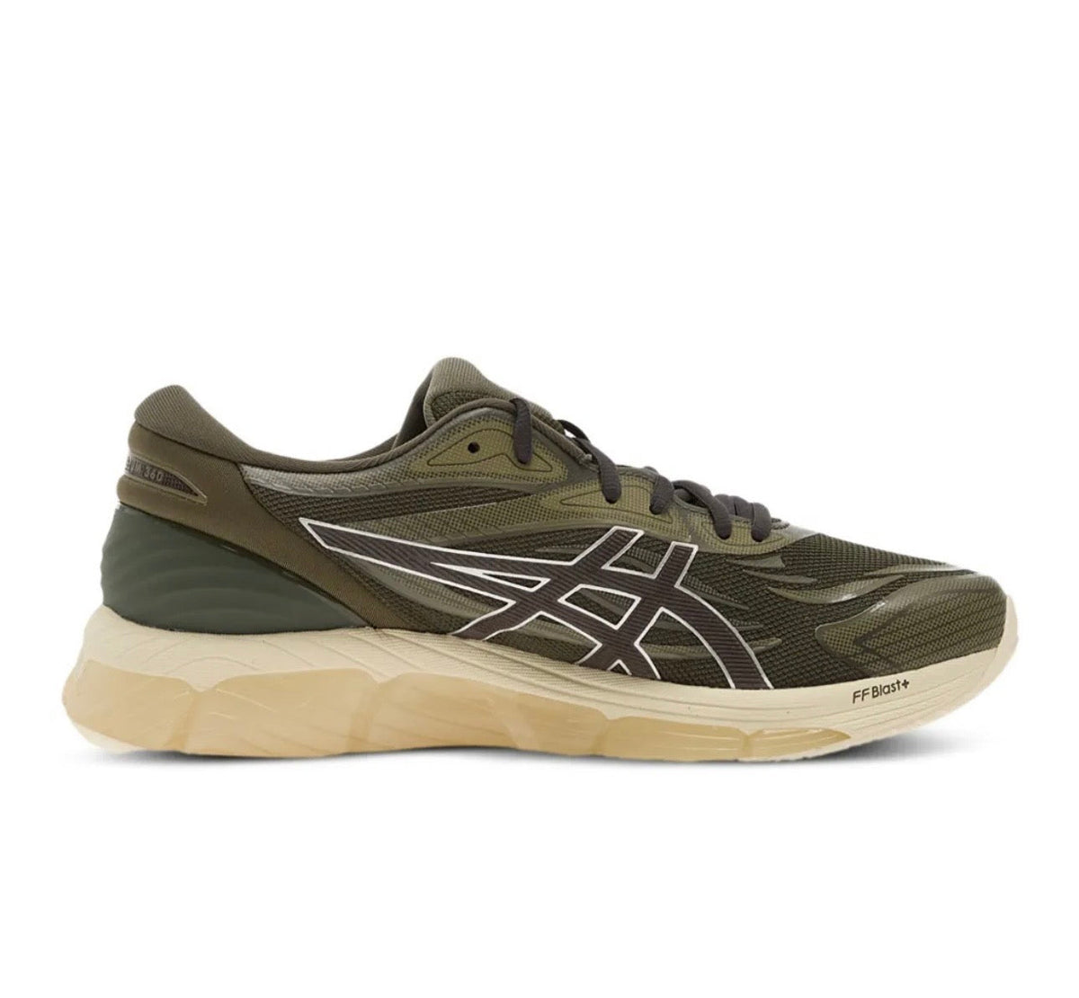 Asics GEL Quantum 360 green olive - high-performance athletic footwear in Green with advanced cushioning