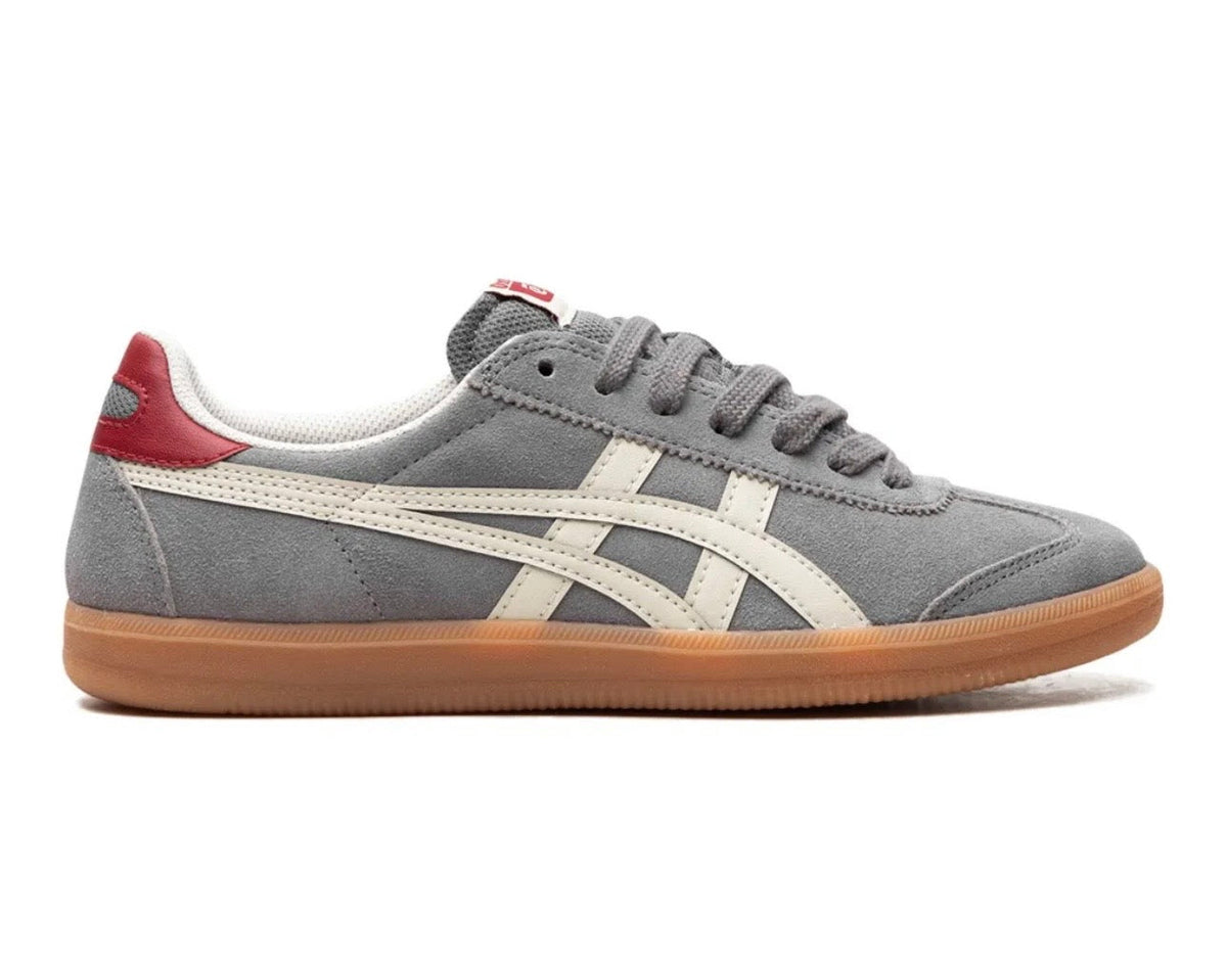 Onitsuka Tiger Tokuten grey red high-performance athletic footwear Grey
