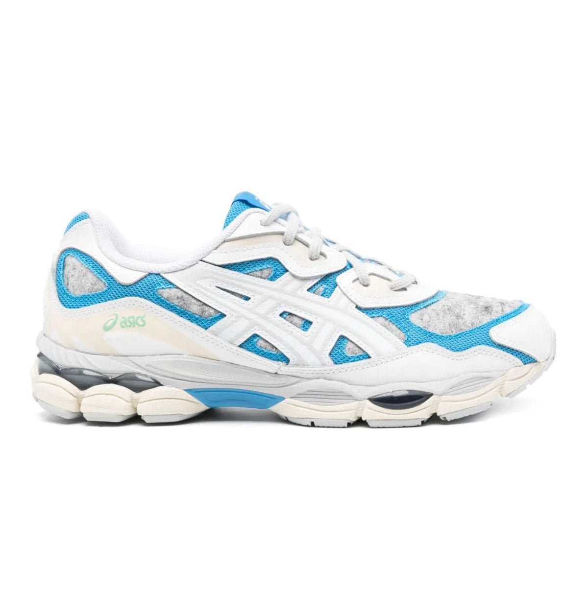 ASICS Gel NYC blue white - high-performance athletic footwear in White with advanced cushioning