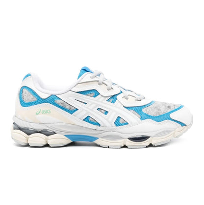 ASICS Gel NYC blue white - high-performance athletic footwear in White with advanced cushioning