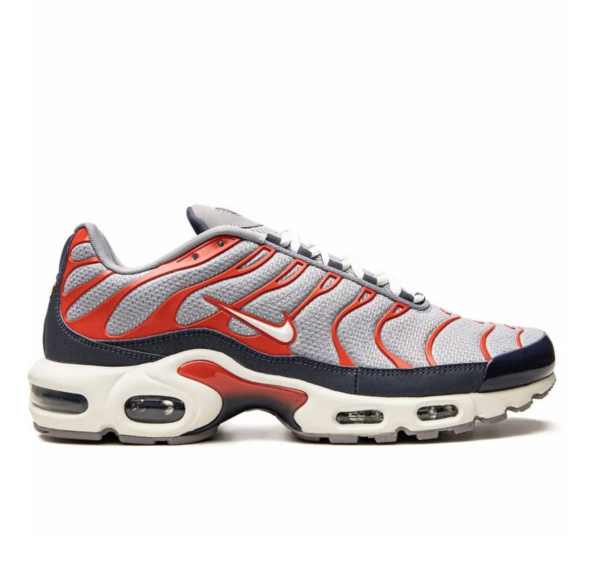 Nike Vapormax grey red - high-performance athletic footwear in Red with advanced cushioning