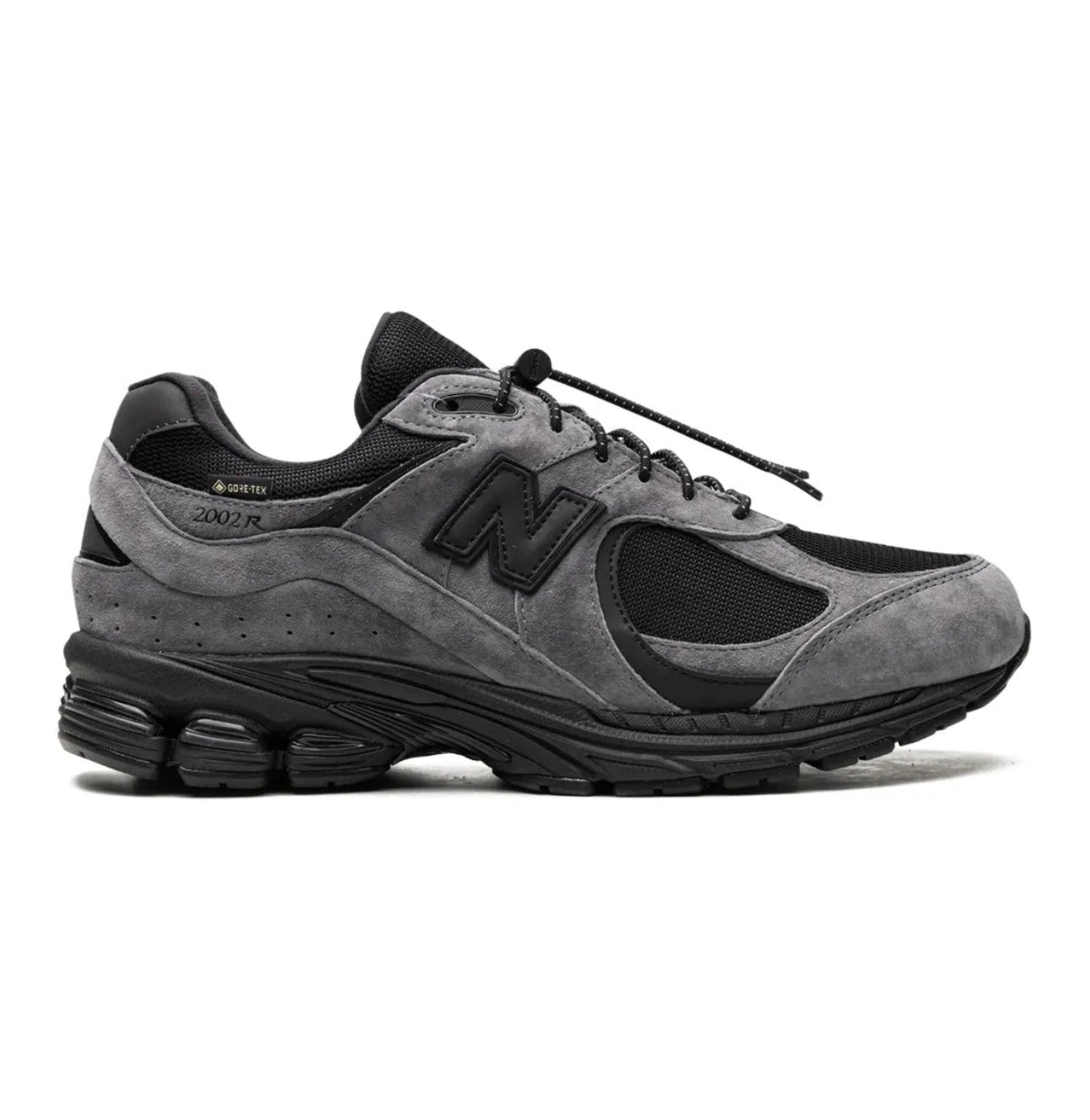 New Balance 2002R Dark Gray Black - high-performance athletic footwear in Black with advanced cushioning