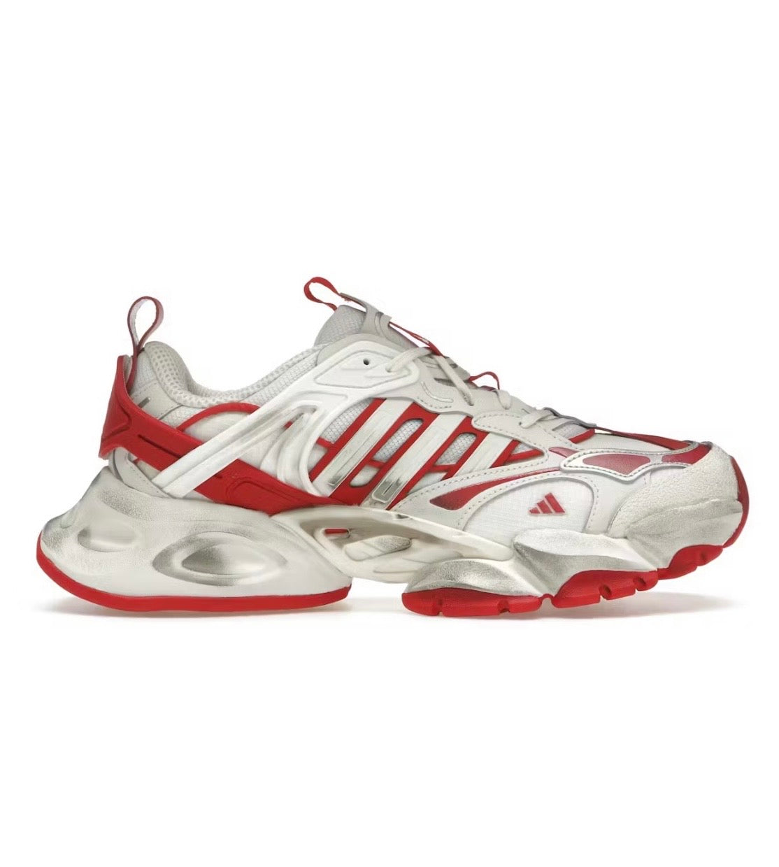 Adidas XLG White Red - high-performance athletic footwear in White with advanced cushioning