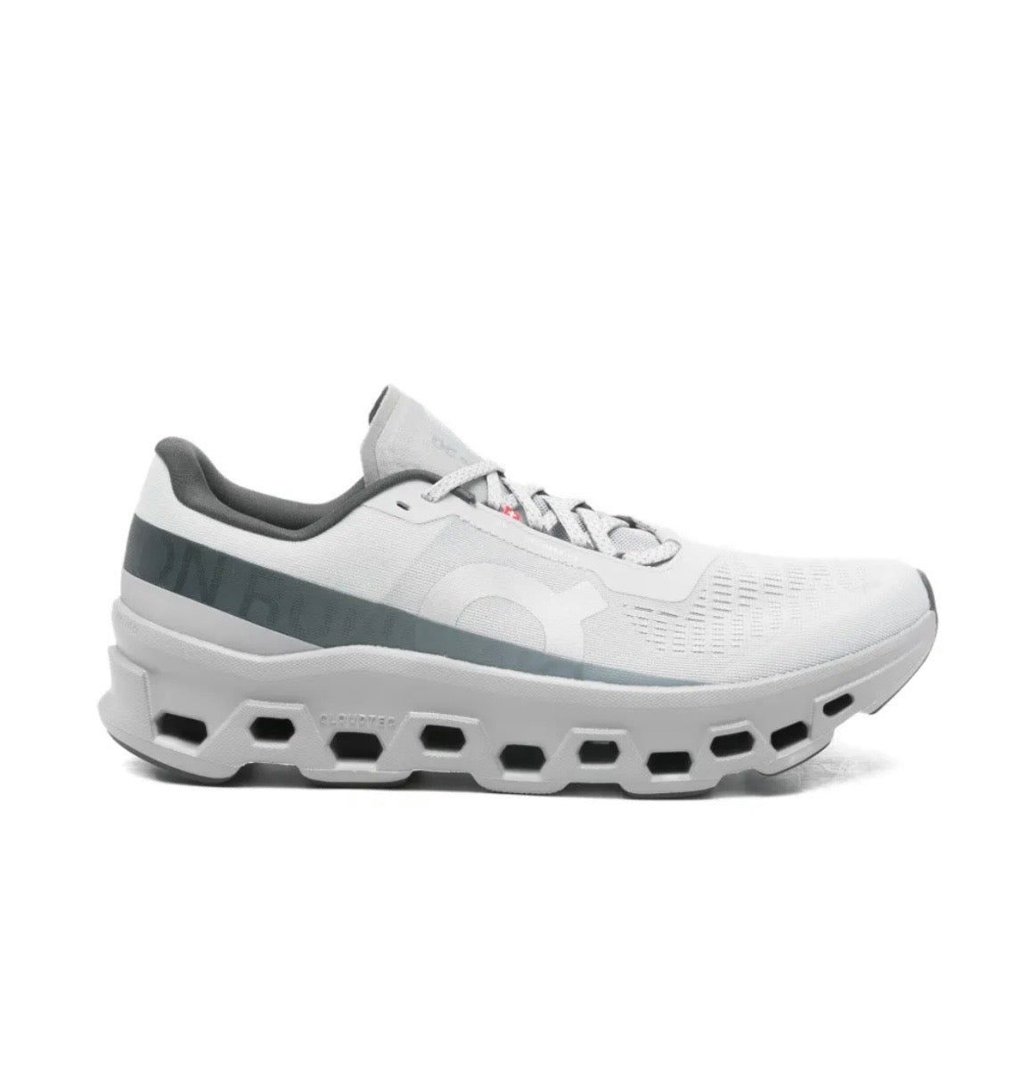 On Cloudmonster grey - high-performance athletic footwear in Grey with advanced cushioning