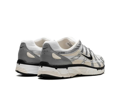 Nike P6000 White Grey Silver - high-performance athletic footwear in White with advanced cushioning