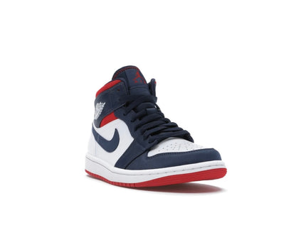 Air Jordan 1 Mid SE USA - high-performance athletic footwear with advanced cushioning
