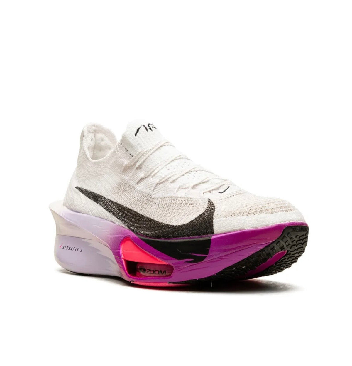Nike ZOOMX VAPORFLY White purple - high-performance athletic footwear in White with advanced cushioning