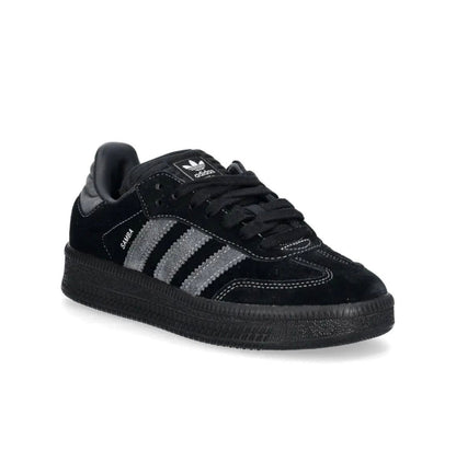 Adidas Samba platform Black Grey - high-performance athletic footwear in Black with advanced cushioning