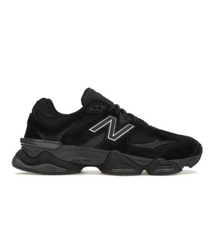 New Balance 9060 Triple Black - high-performance athletic footwear in Black with advanced cushioning