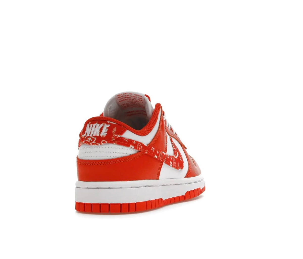 Nike Dunk Low Essential Paisley Pack Orange (W) high-performance athletic footwear Orange