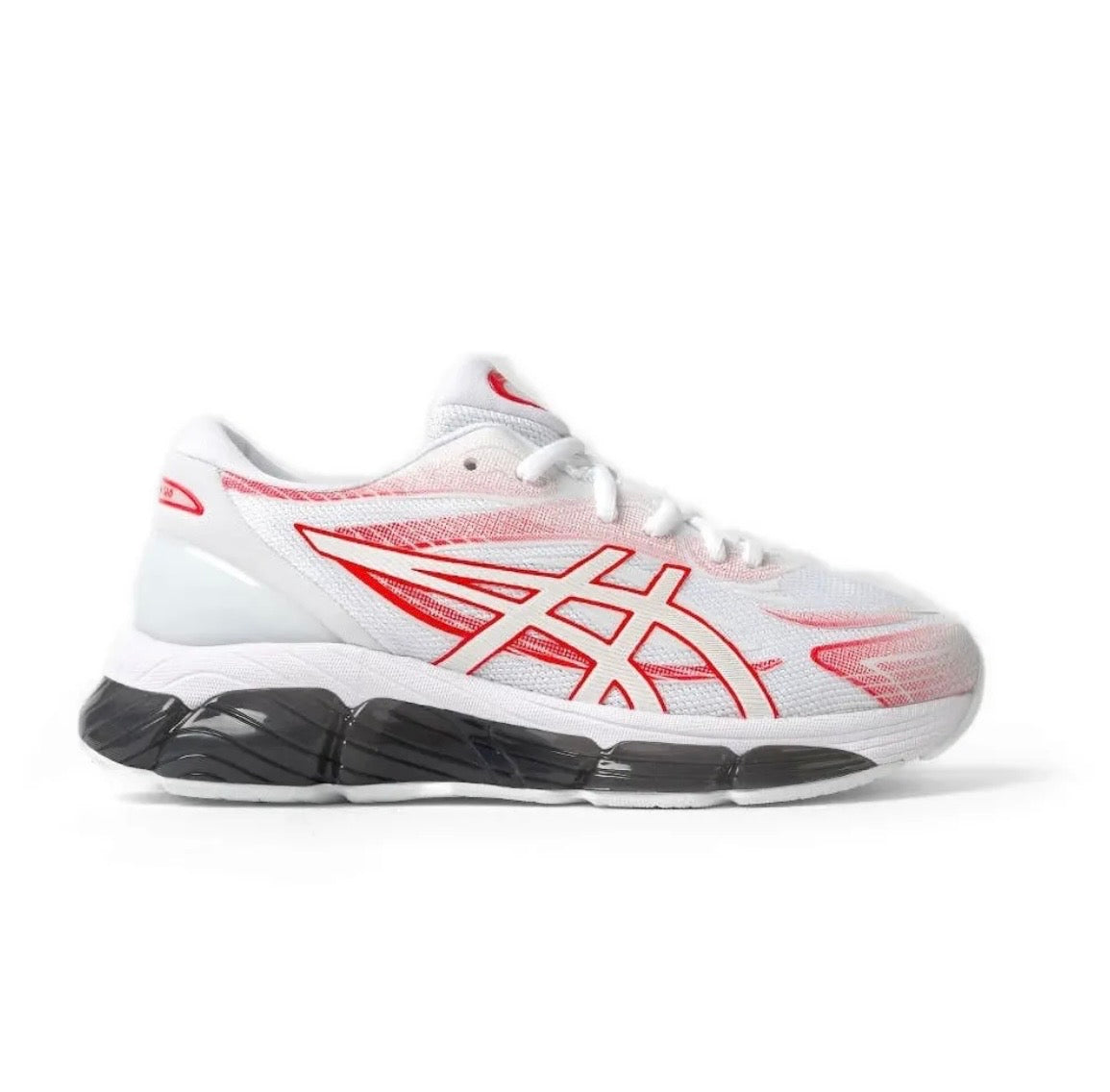 Asics GEL Quantum 360 white red - high-performance athletic footwear in White with advanced cushioning