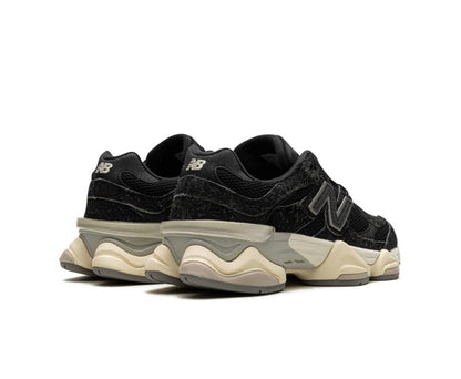 New Balance 9060 Suede black lace up - high-performance athletic footwear in Black with advanced cushioning