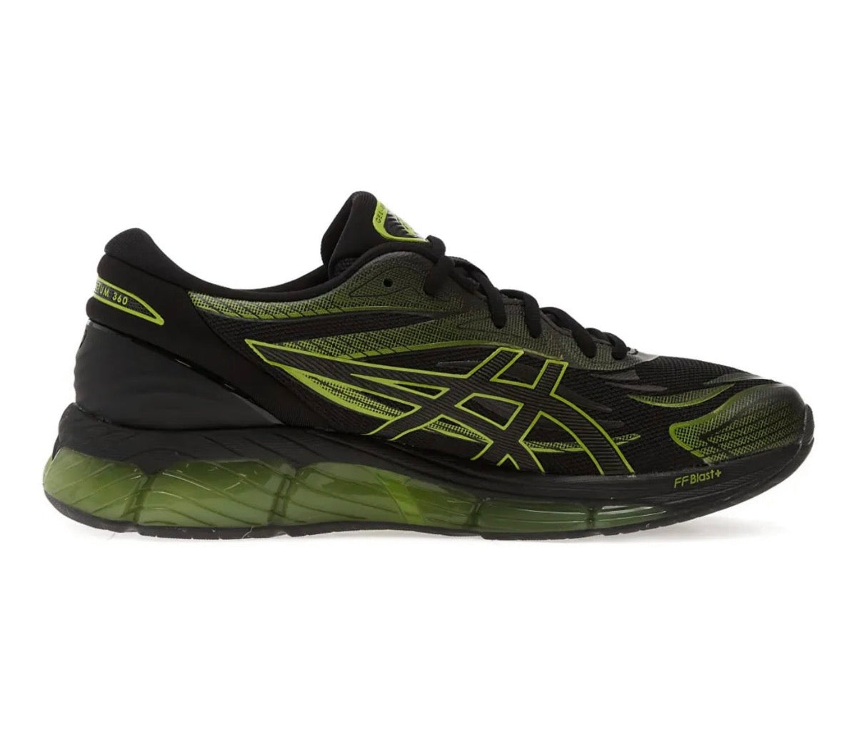 Asics GEL Quantum 360 black green - high-performance athletic footwear in Black with advanced cushioning