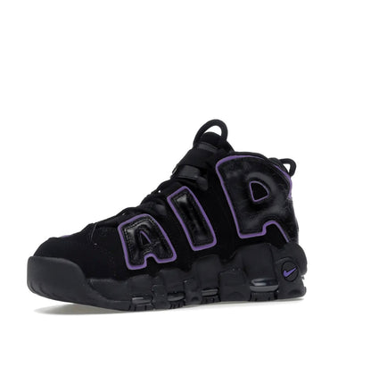 Nike Uptempo Black Purple - high-performance athletic footwear in Black with advanced cushioning