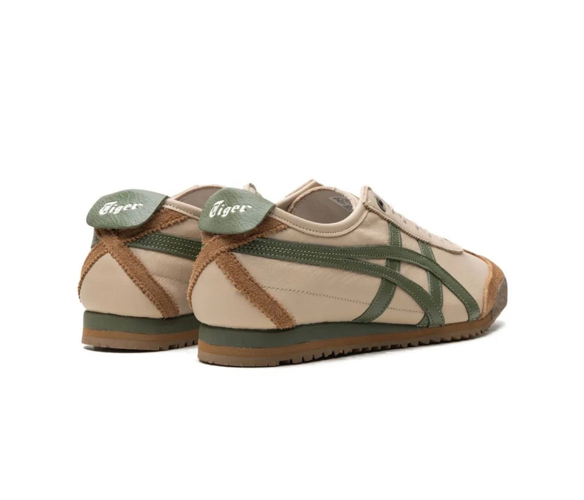 Onitsuka Tiger Mexico Smokey green high-performance athletic footwear Green