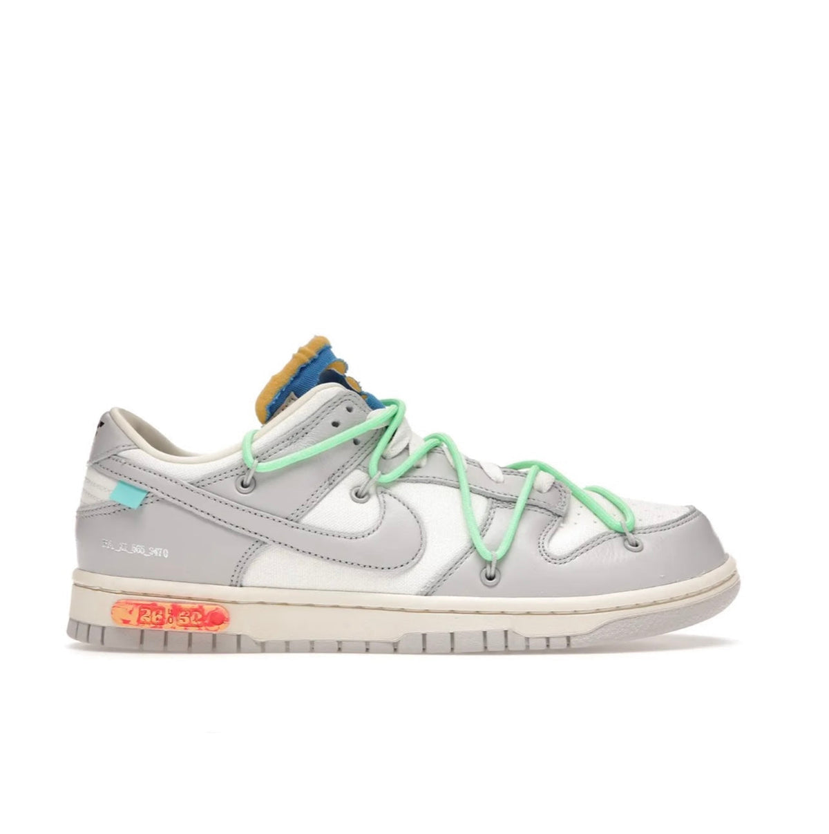 Dunk off white high-performance athletic footwear White