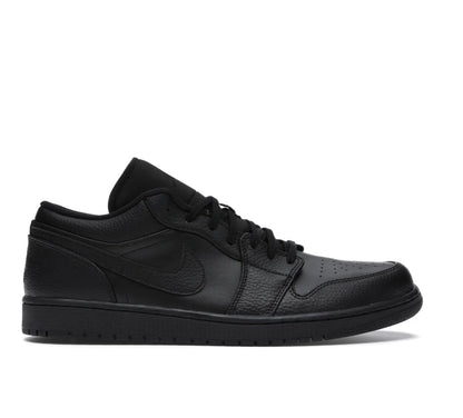 Jordan 1 Low Triple Black - high-performance athletic footwear in Black with advanced cushioning