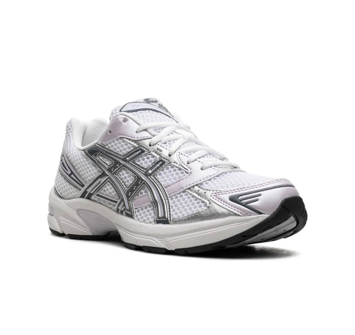 ASICS Gel 1130 silver white - high-performance athletic footwear in White with advanced cushioning