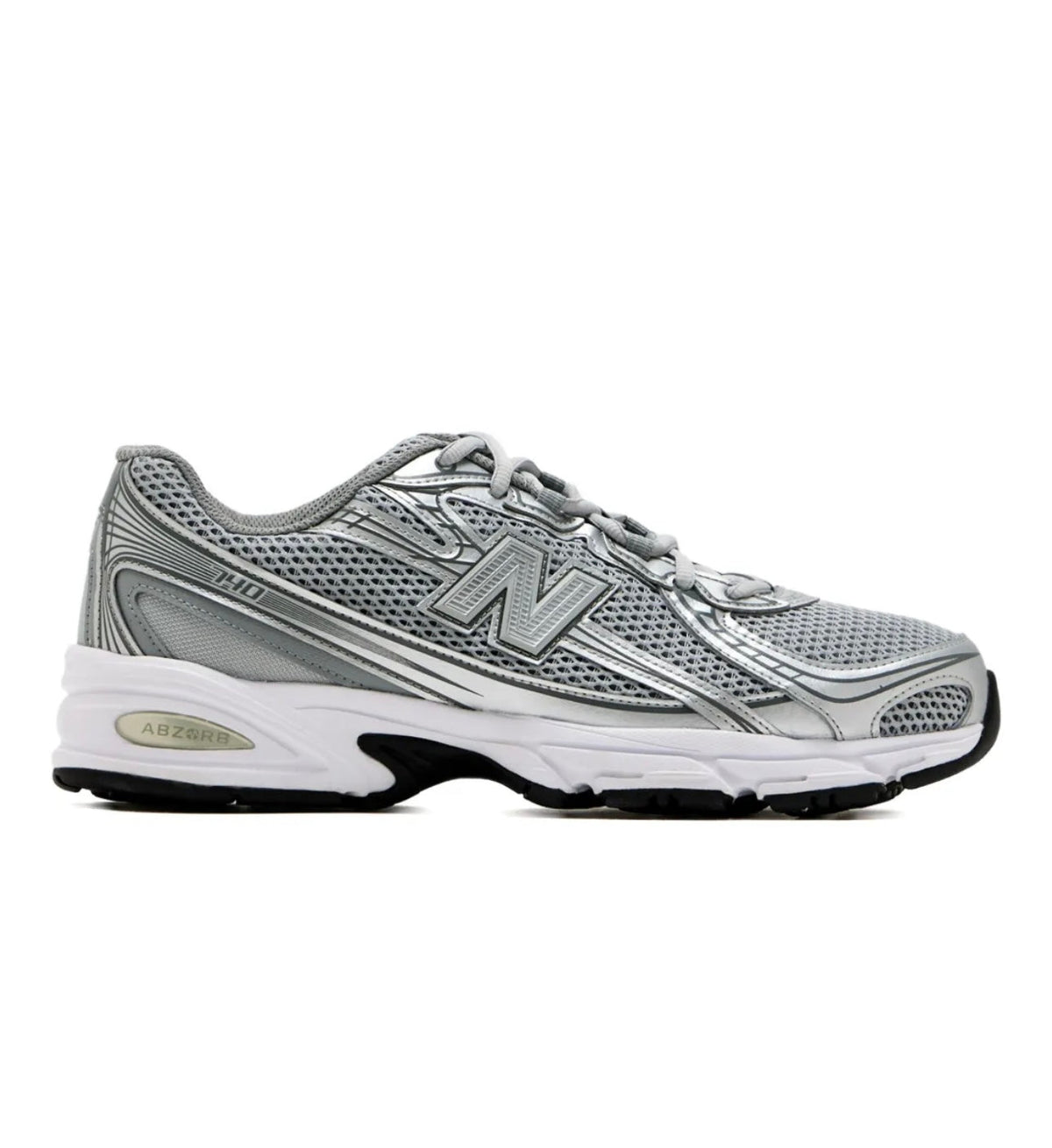New Balance 740 Silver - high-performance athletic footwear in Silver with advanced cushioning