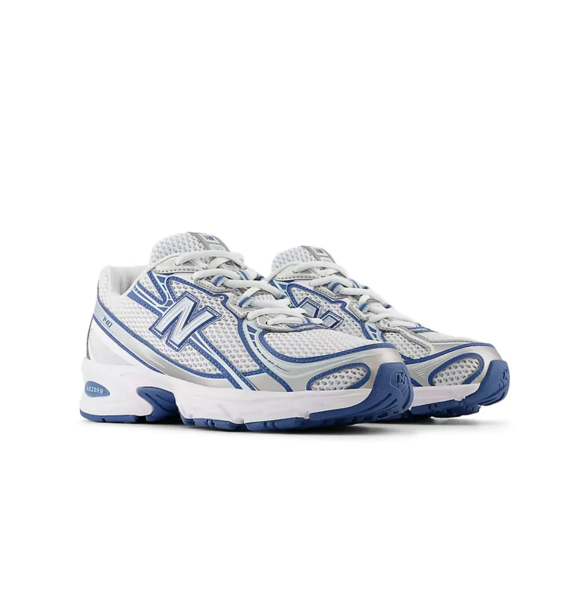 New Balance 740 White Blue - high-performance athletic footwear in White with advanced cushioning