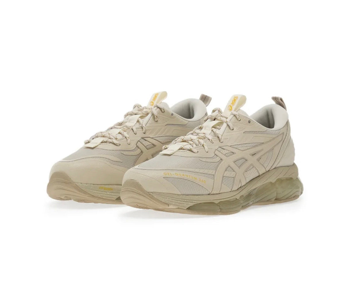 Asics GEL Quantum 360 beige - high-performance athletic footwear in Beige with advanced cushioning