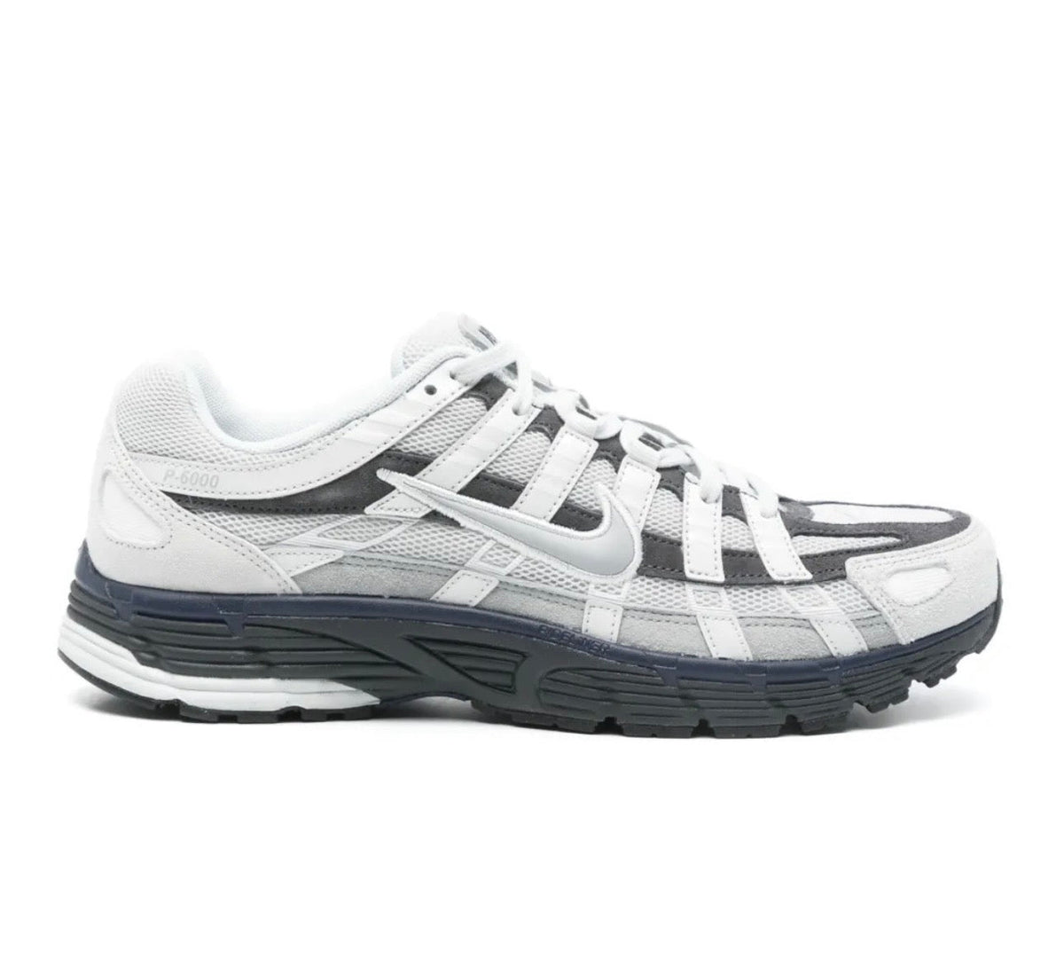 Nike P6000 White Grey - high-performance athletic footwear in White with advanced cushioning