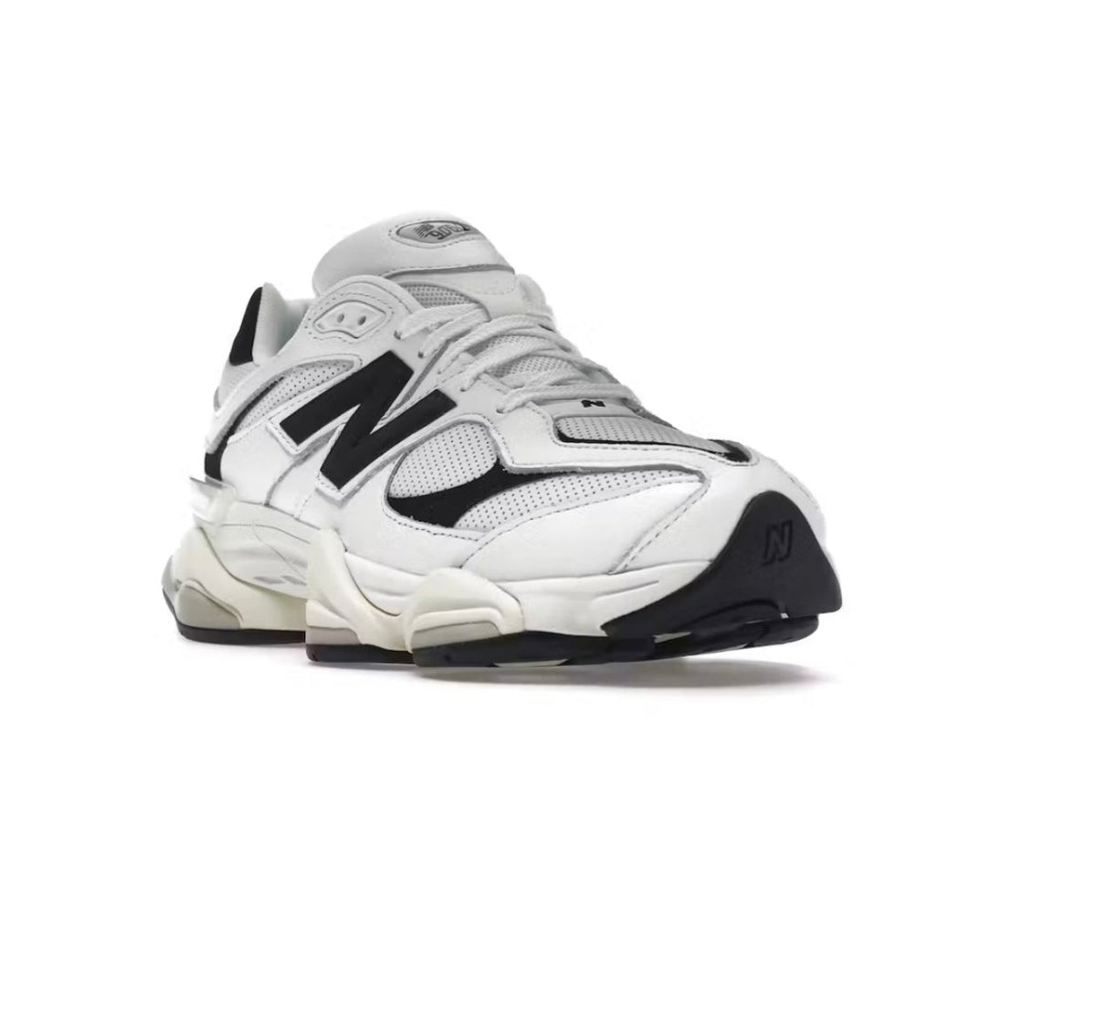 New Balance 9060 White Black - high-performance athletic footwear in Black with advanced cushioning