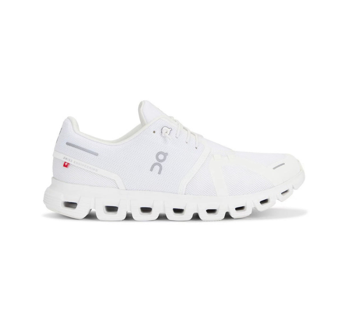 On Cloud 5.0 White - high-performance athletic footwear in White with advanced cushioning