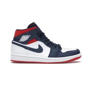 Air Jordan 1 Mid SE USA - high-performance athletic footwear with advanced cushioning