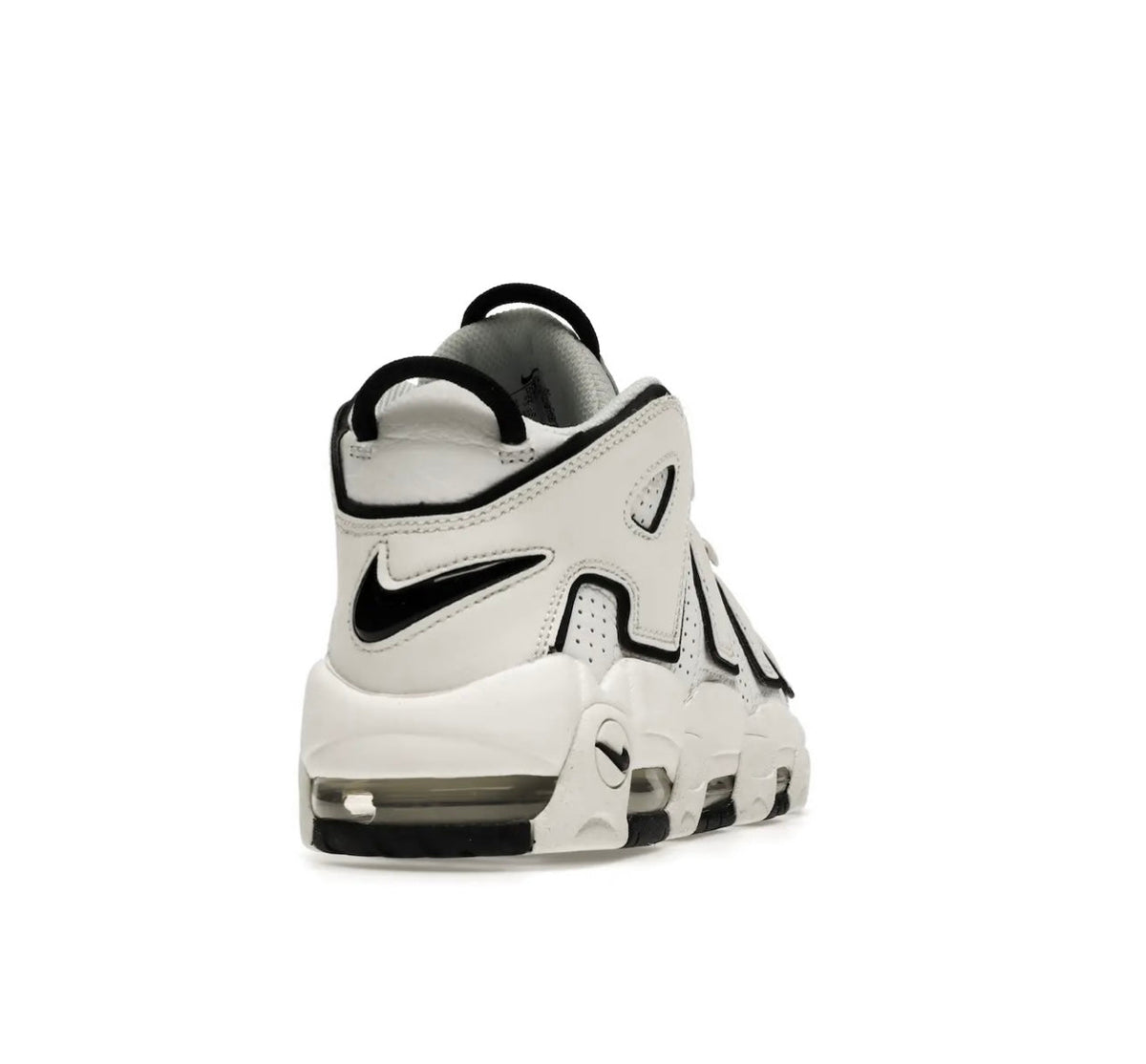 Nike Uptempo White Black high-performance athletic footwear Black