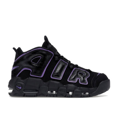 Nike Uptempo Black Purple - high-performance athletic footwear in Black with advanced cushioning