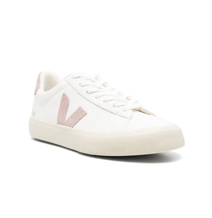 Veja White Light Pink high-performance athletic footwear Pink