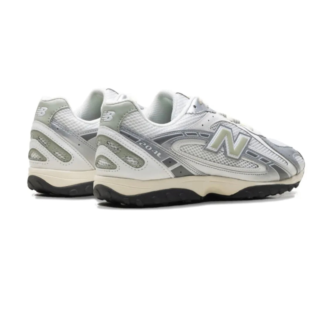 New Balance 204L Silver - high-performance athletic footwear in Silver with advanced cushioning