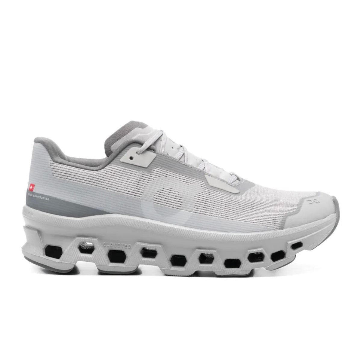 On Cloudmonster grey - high-performance athletic footwear in Grey with advanced cushioning