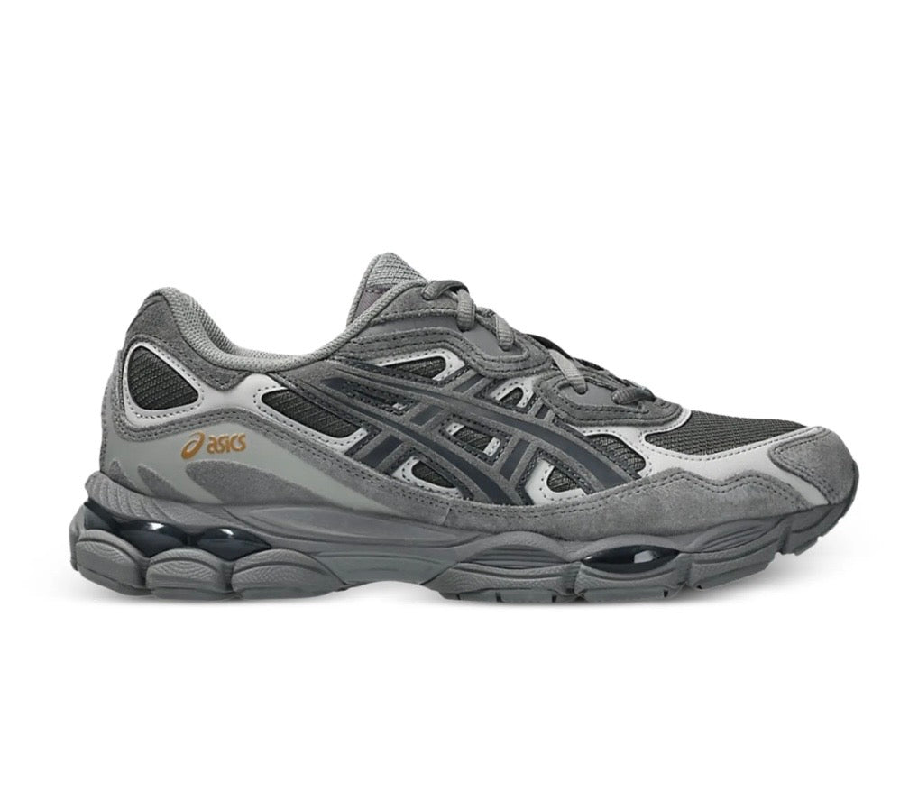 ASICS Gel NYC Dark Grey - high-performance athletic footwear in Grey with advanced cushioning