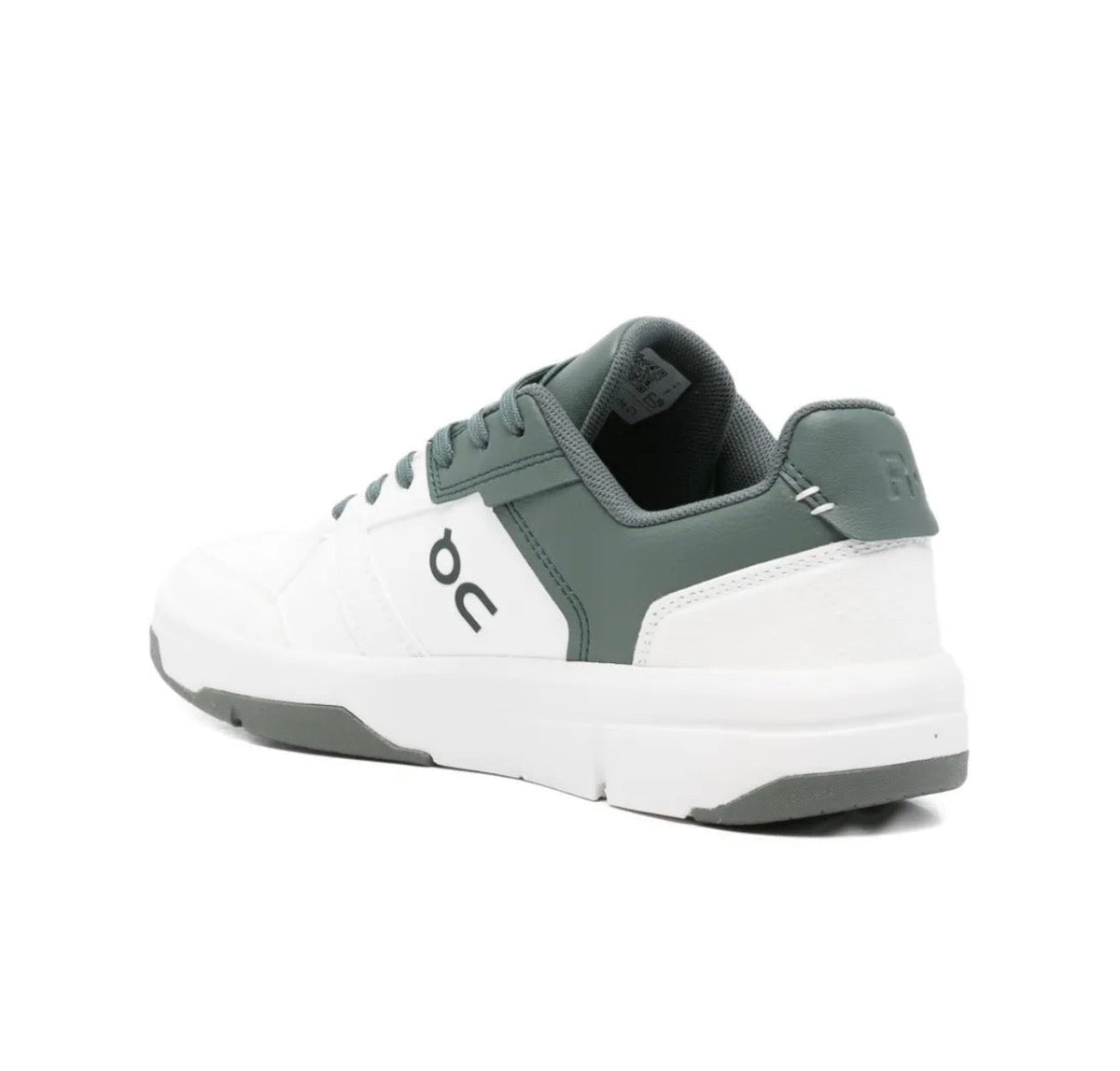 On The Roger White Green - high-performance athletic footwear in White with advanced cushioning