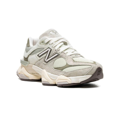 New Balance 9060 Dutch Green White - high-performance athletic footwear in White with advanced cushioning