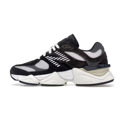 New Balance 9060 Black White grey - high-performance athletic footwear in Black with advanced cushioning