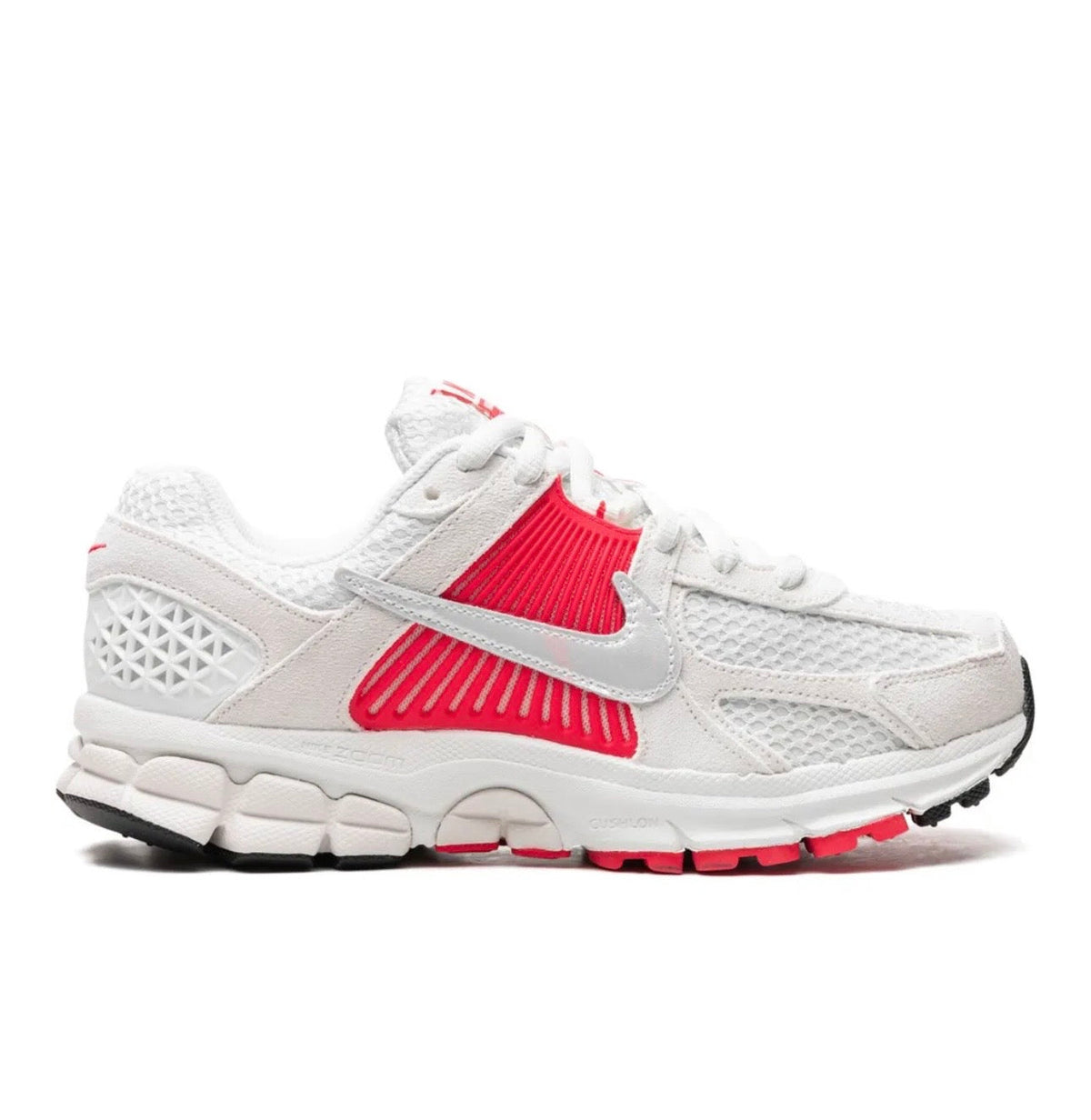 Nike Zoom Vomero 5 Grey Red - high-performance athletic footwear in Red with advanced cushioning