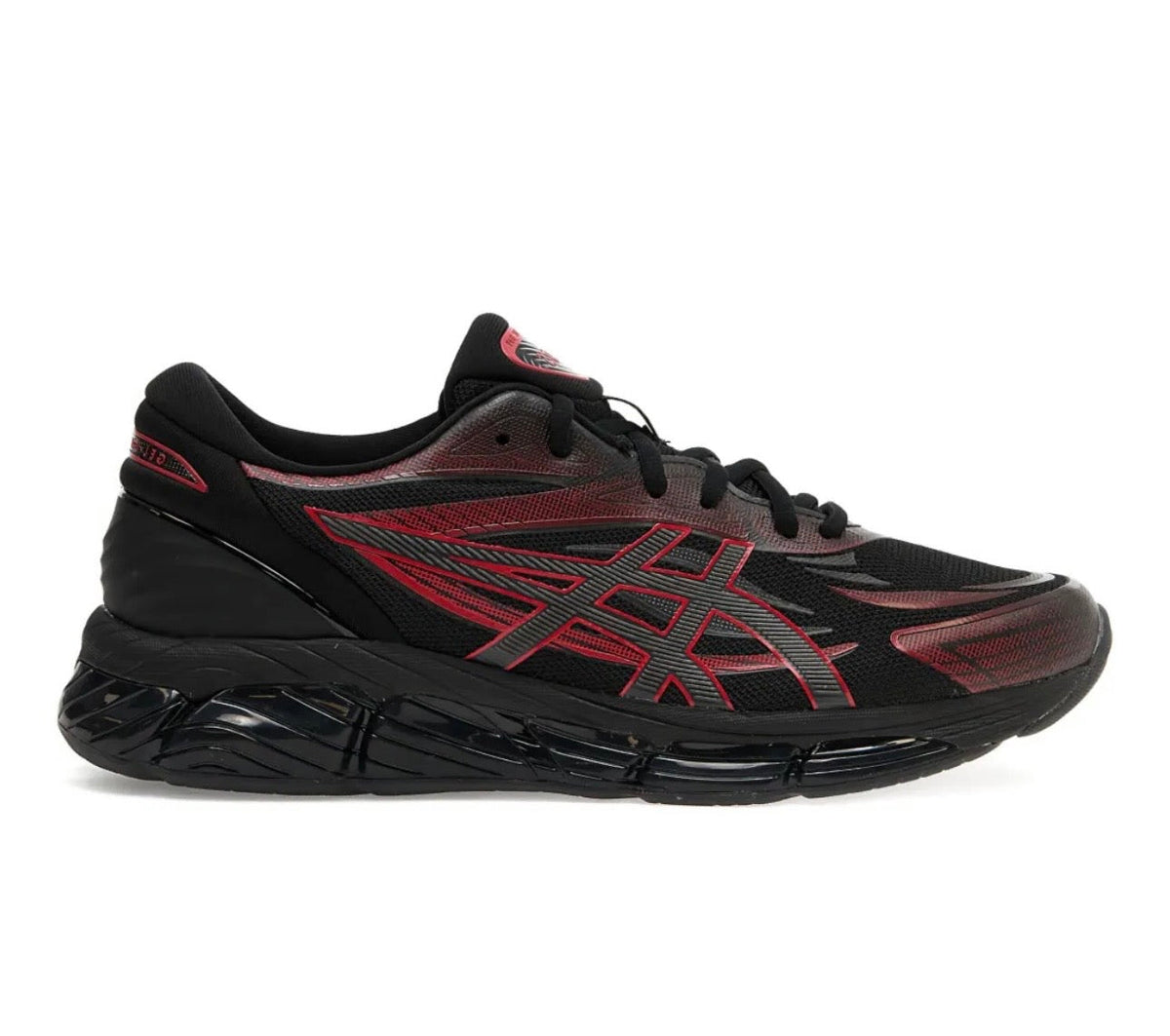 Asics GEL Quantum 360 black red - high-performance athletic footwear in Black with advanced cushioning