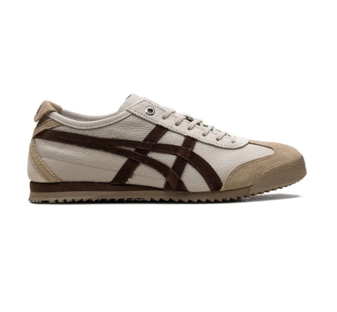 Onitsuka Tiger Mexico Smokey brown high-performance athletic footwear Brown